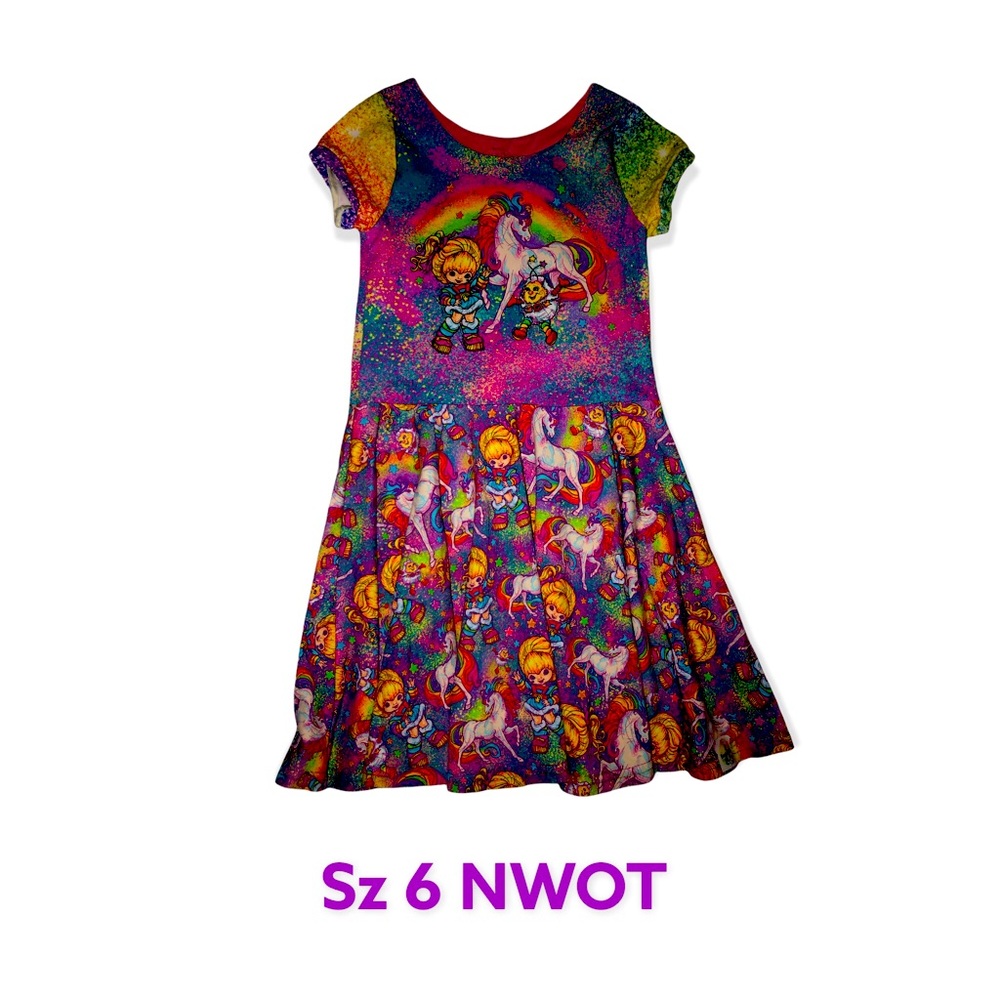 Rosie and Max Rainbow Brite Custom Dress Sz 6